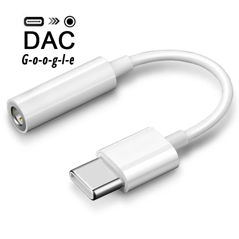 Best Selling DAC Audio Digital Aux Adapter Usb Type C to 3.5mm Aux Headphone Jack Adapter for Samsung Huawei etc
