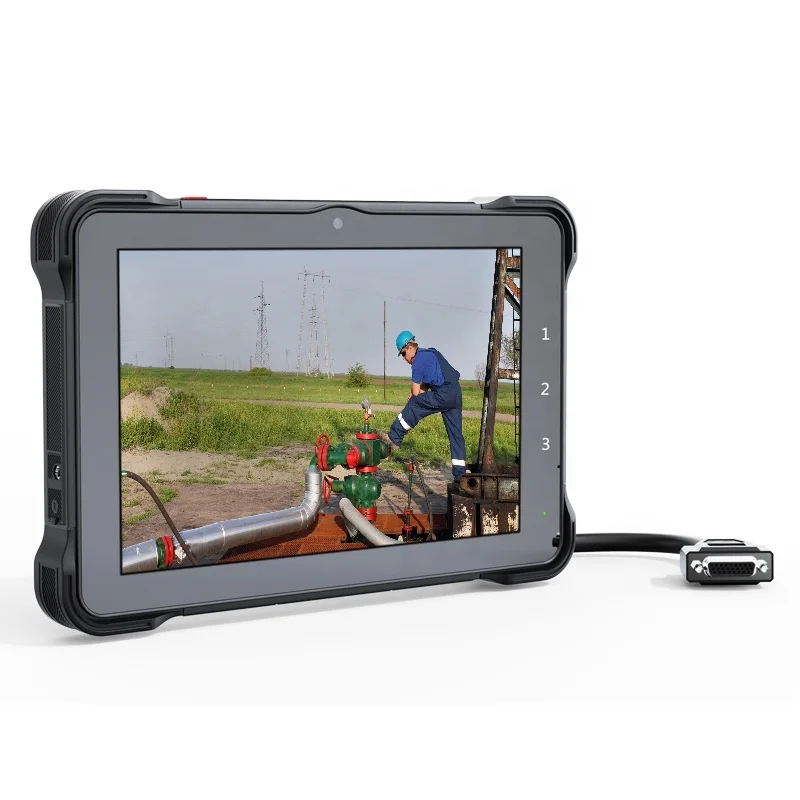 10.1 inch Outdoor Rugged Waterproof Industrial Linux Tablet Rugged Tablet 1000 nits Panel Computer