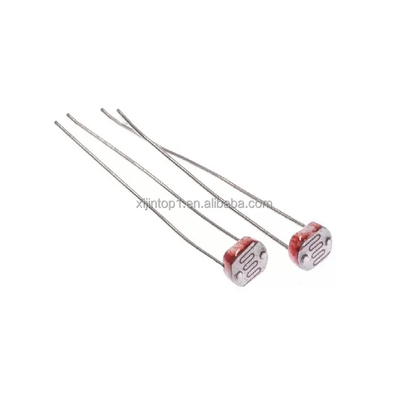 ldr 20mm 12mm 10mm 7mm photosensitive resistor gl3516 photoresistor GL5516 5549 5mm 4mm 3mm light dependent resistors