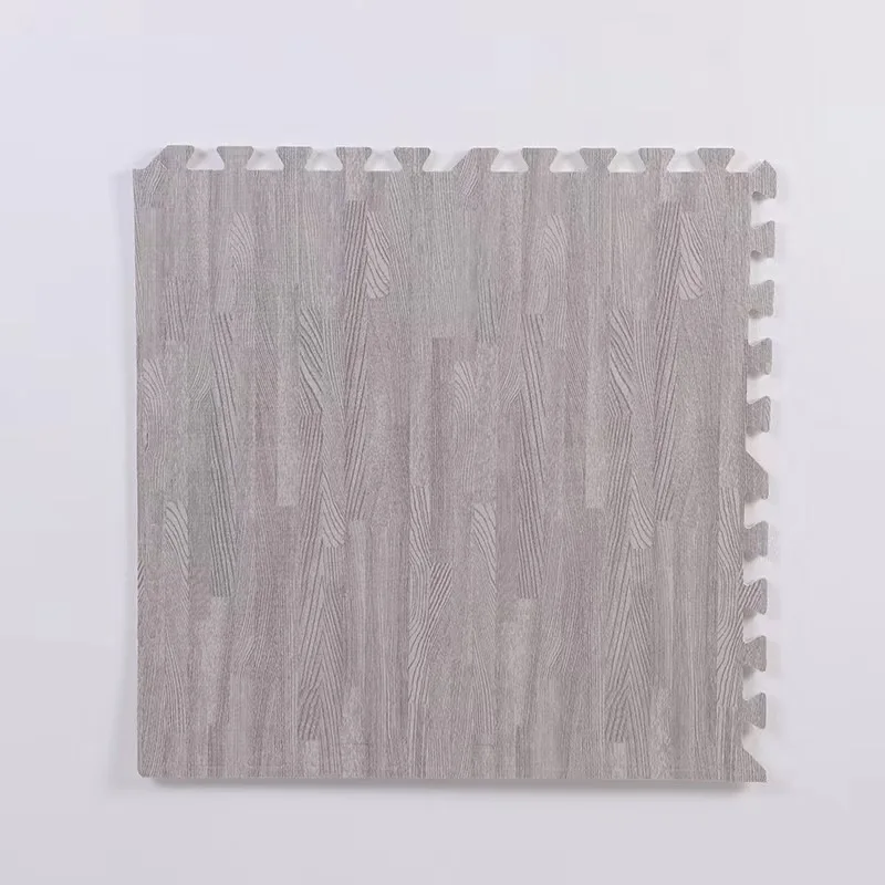 Foam Play Puzzle Mats Wood Grain Soft Non-Slip Diy Toy Floor Carpets Reduce Noise Interlocking Foam Floor Mat
