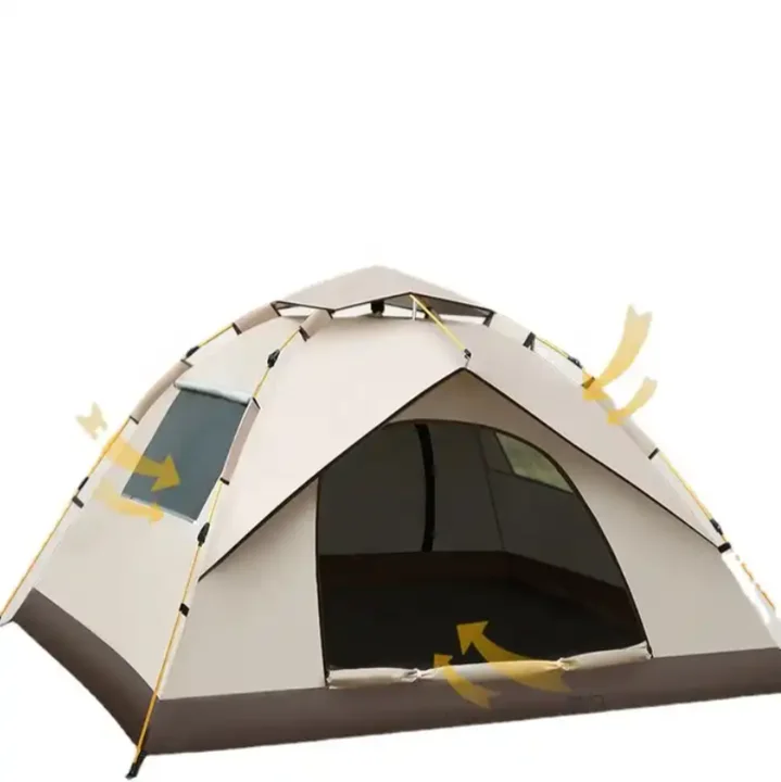 Customized Camping Tents 6 -12 Persons Large Size Shelter Tent Waterproof Family Foldable Portable Tents Outdoor