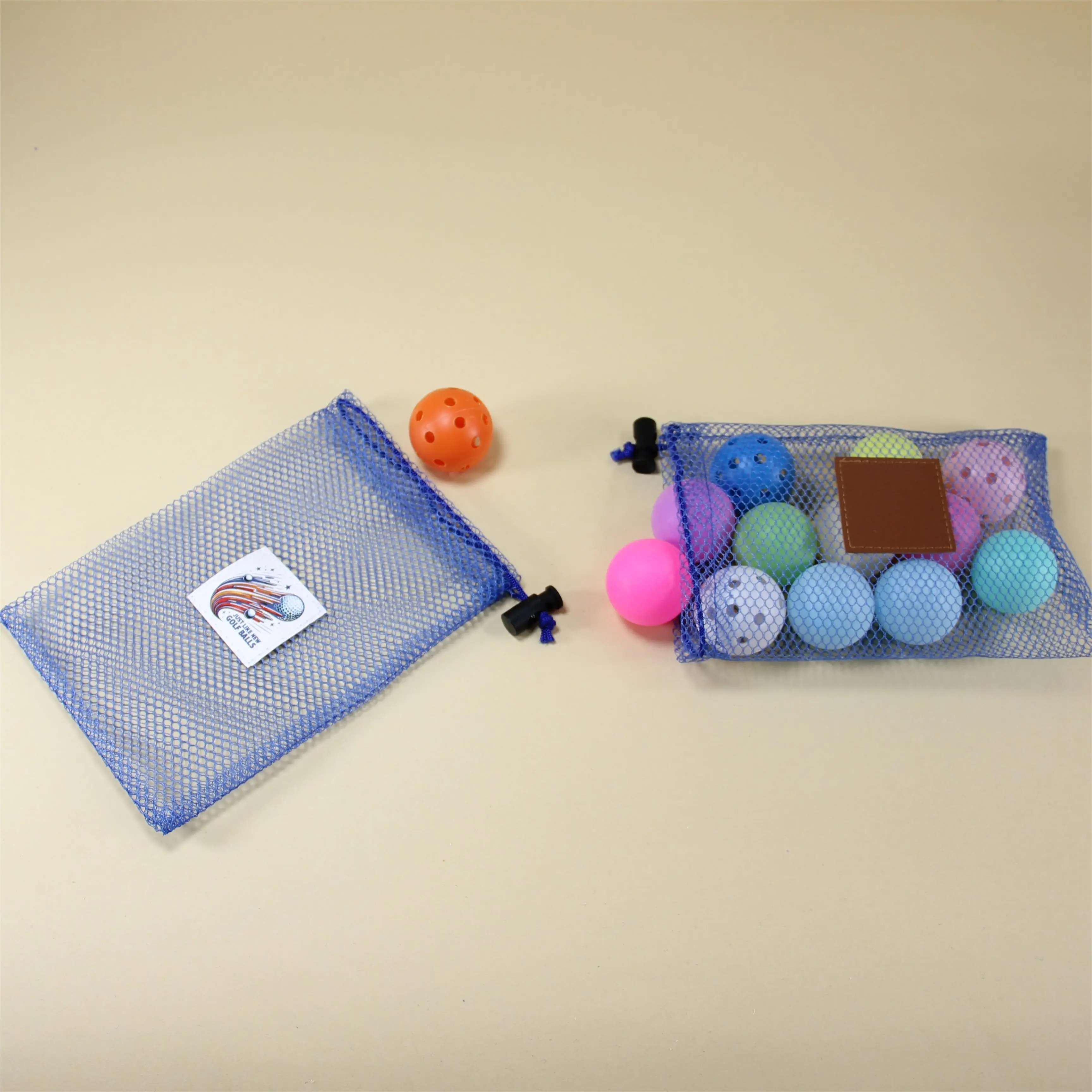 Different Size Multifunctional Storage Nylon Mesh Drawstring Bag for Golf Balls Fruit Vegetable Package