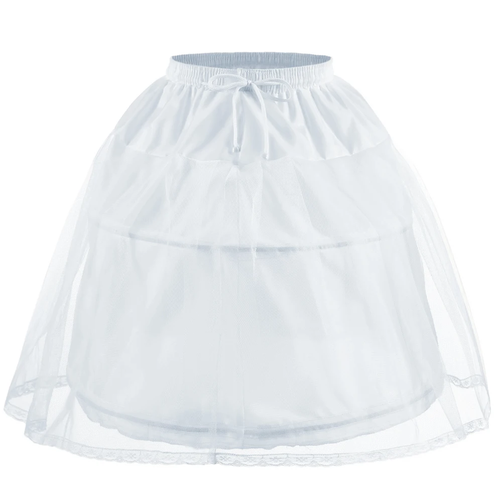 white tulle petticoat pattern for girl child