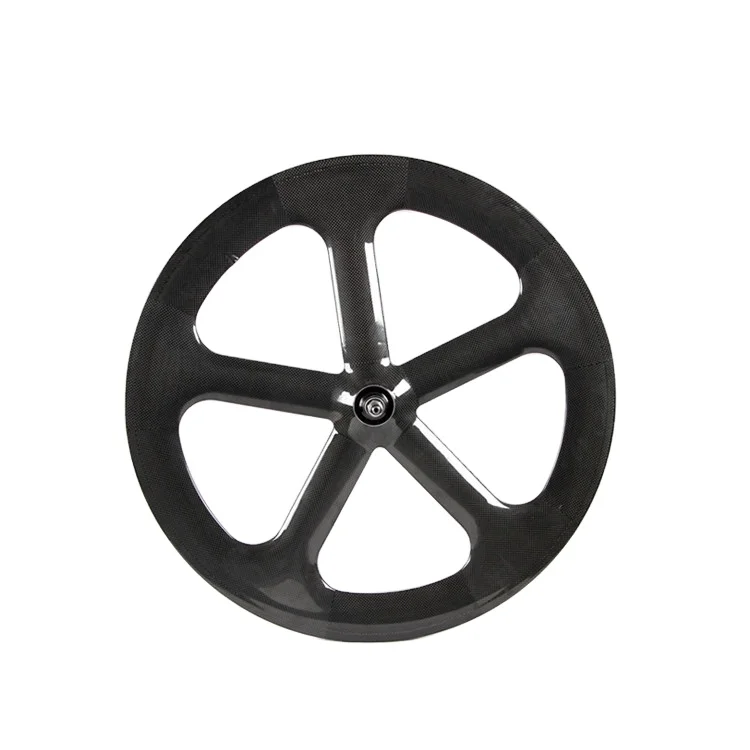 Five Spoke Wheel With Novatec Hub Carbon 5 Spoke Bicycle Wheel