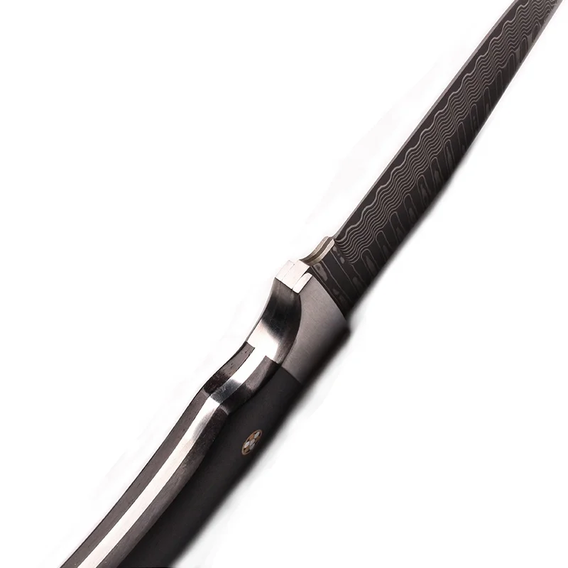 CNC Technology Outdoor Folding Knife Serrated Big Knife Hunting Outdoor Knife Camping