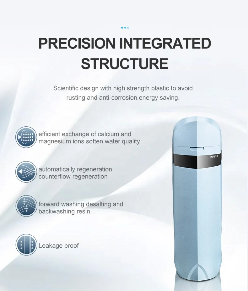 IMRITA 3000L Per Hour Automatic Regeneration Residential Water Softener system Hard Water Softener