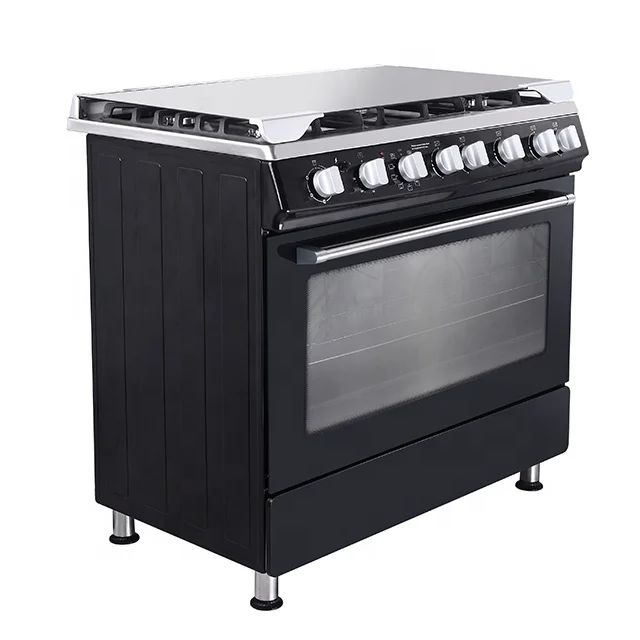 Up-to-date styling International popular free standing electric cooking range gas stoves with oven
