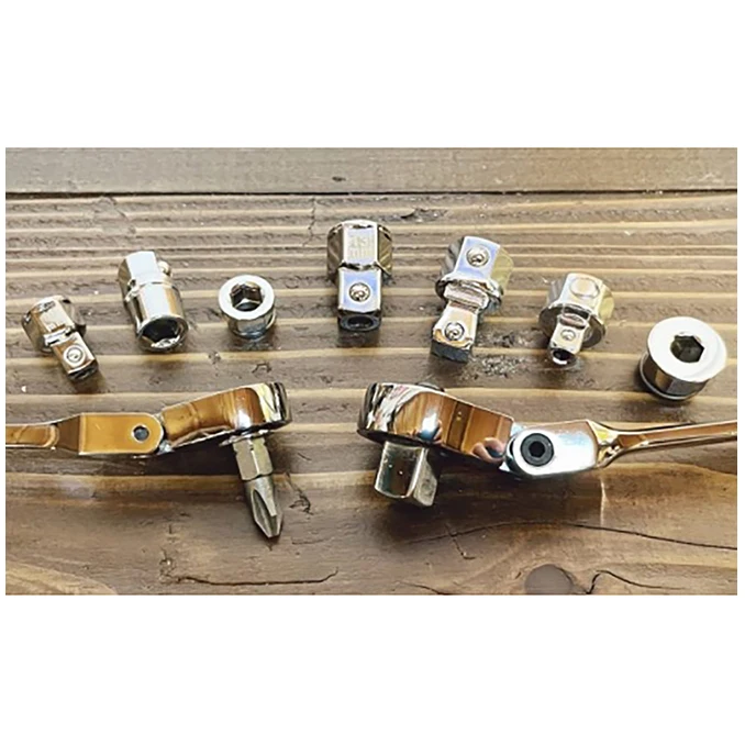 Double Flexible Tool Truck Heavy Duty Set l Type Sockets Wrench -DEEN Adapter