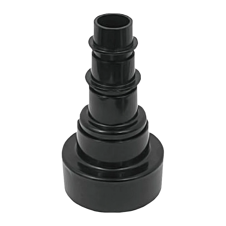 woodworking abs plastic modular step fitting for dust collection system