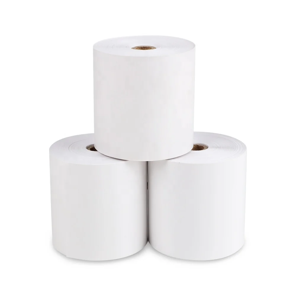 35 40 45 48 50 55 58 60 65 70 80gsm 80 x 80 Thermal Paper Rolls Thermal Receipt Paper Roll Thermal Paper Roll