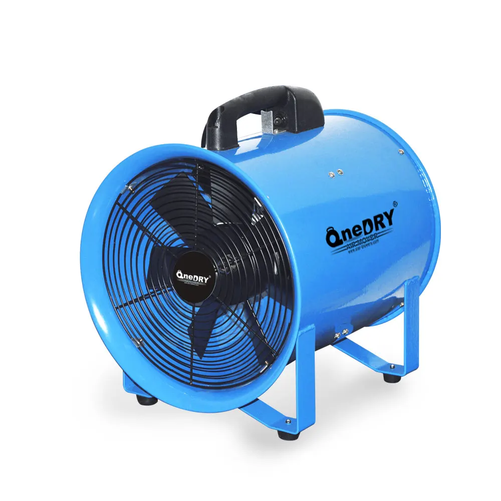 12inch 300mm industrial portable metal blower fan CE SAA axial fan with ducting hose for industrial welding cooling dust collect