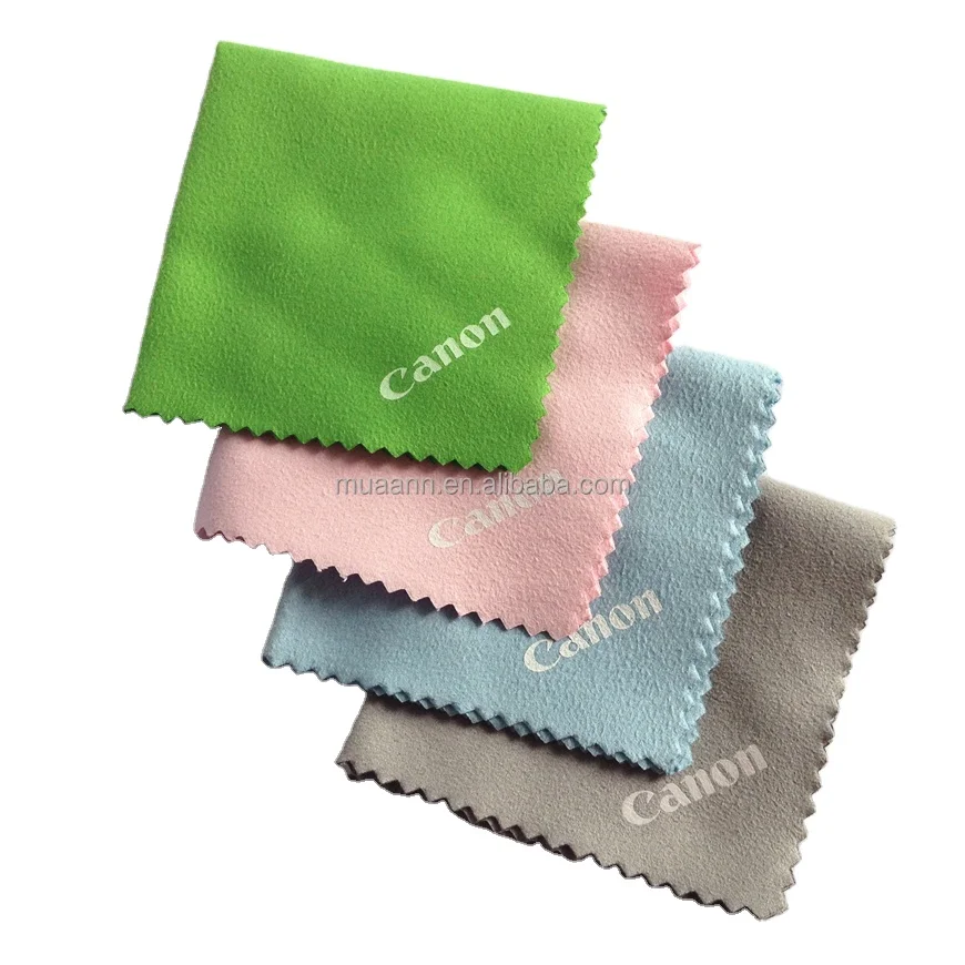 Custom logo phone  glasse cleaning cloth Silver Polishing Cloth For Jewelry Microfiber Watch Cleaning Cloth