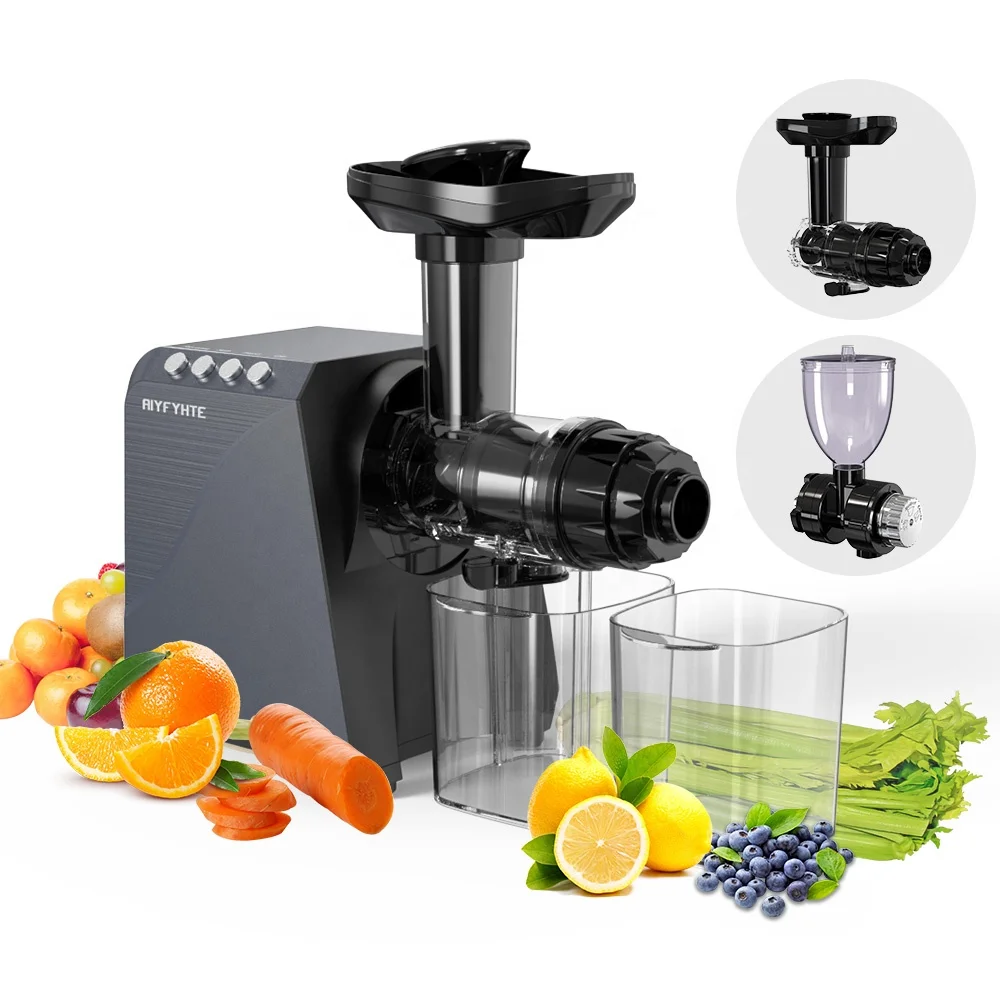 One Stop Kitchen Appliances Multifunctional 5 in 1 Household Juicer Machine with Residue Separation Efficient Juice Extractor