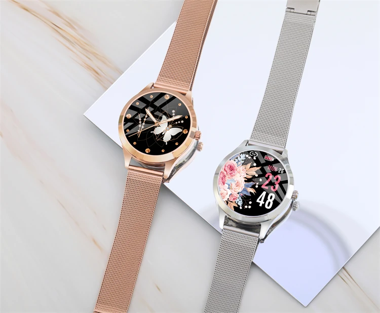 Lady smartwatch LW07 bracelet for android ios with Fitcloudpro APP and Heart rate blood pressure oxygen women smart band