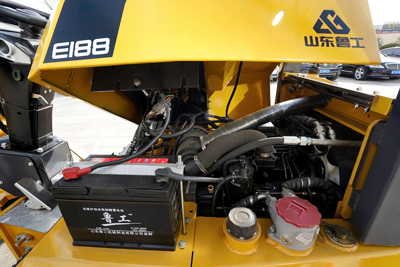 LuGong E188 EURO 5 0.6t 1 Ton 1.2t 1.5 TonLoader Small Front End Articulated Mini Wheel Loader for Sale