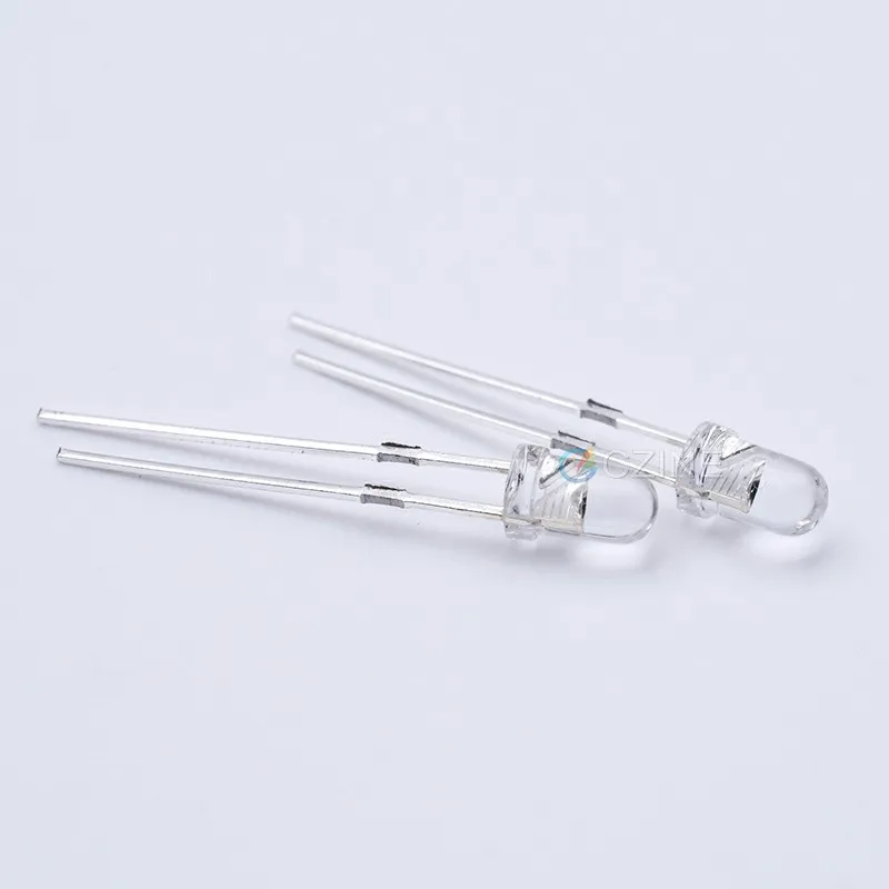 3mm 5mm Red Round Candle Led Diode Flickering Led Flash Blink Intermitente Flicker Light Lamp