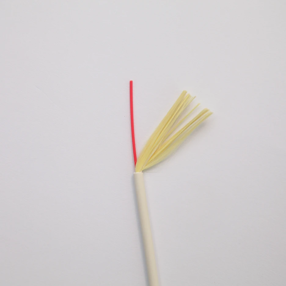 Oem 10  Indoor 1000M 4 Core Multimode Adss Fiber Optic Cable