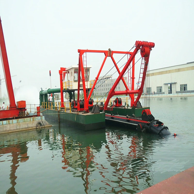 Diesel engine power 18 inch cutter suction sand dredger for river sand and inland waterways dredging