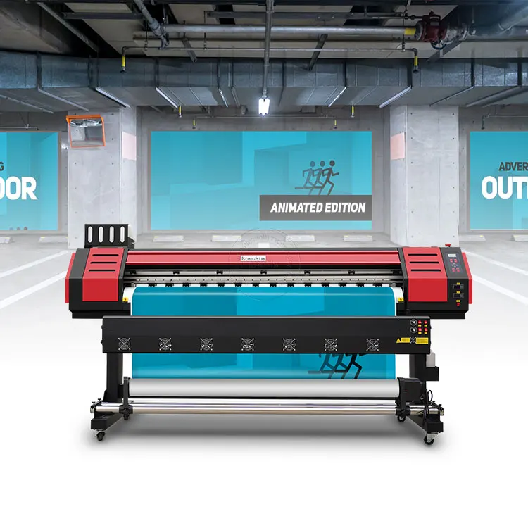 Vinyl Printer for Car Wraps Fast Speed Large Format Digital Printer with Eco Solvent Printhead Dx5 XP600 I3200