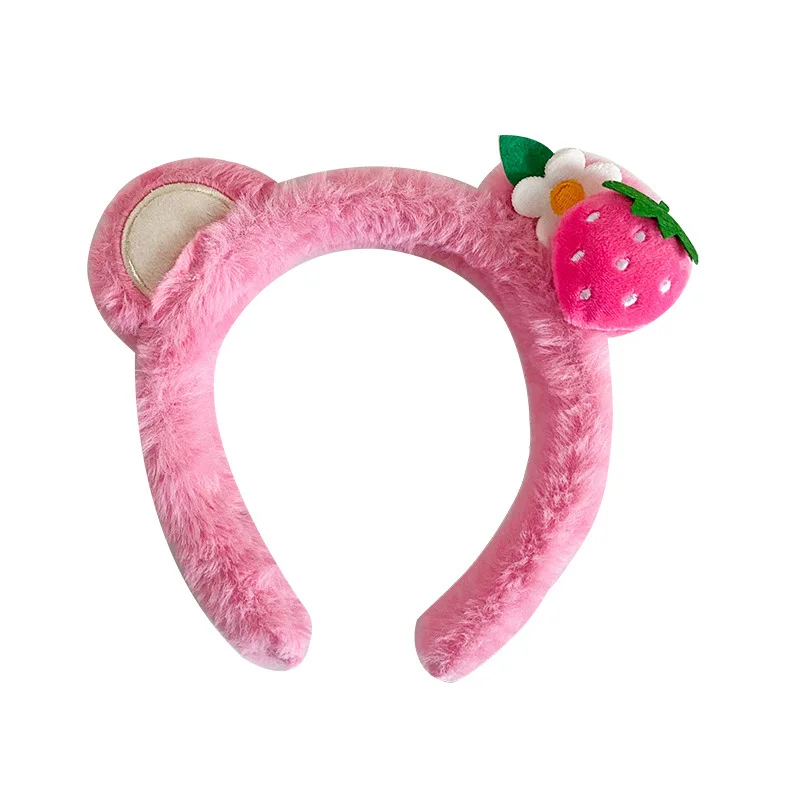Bear Ear Hair Band Cartoon Frog Head Female Facial Mask for Women