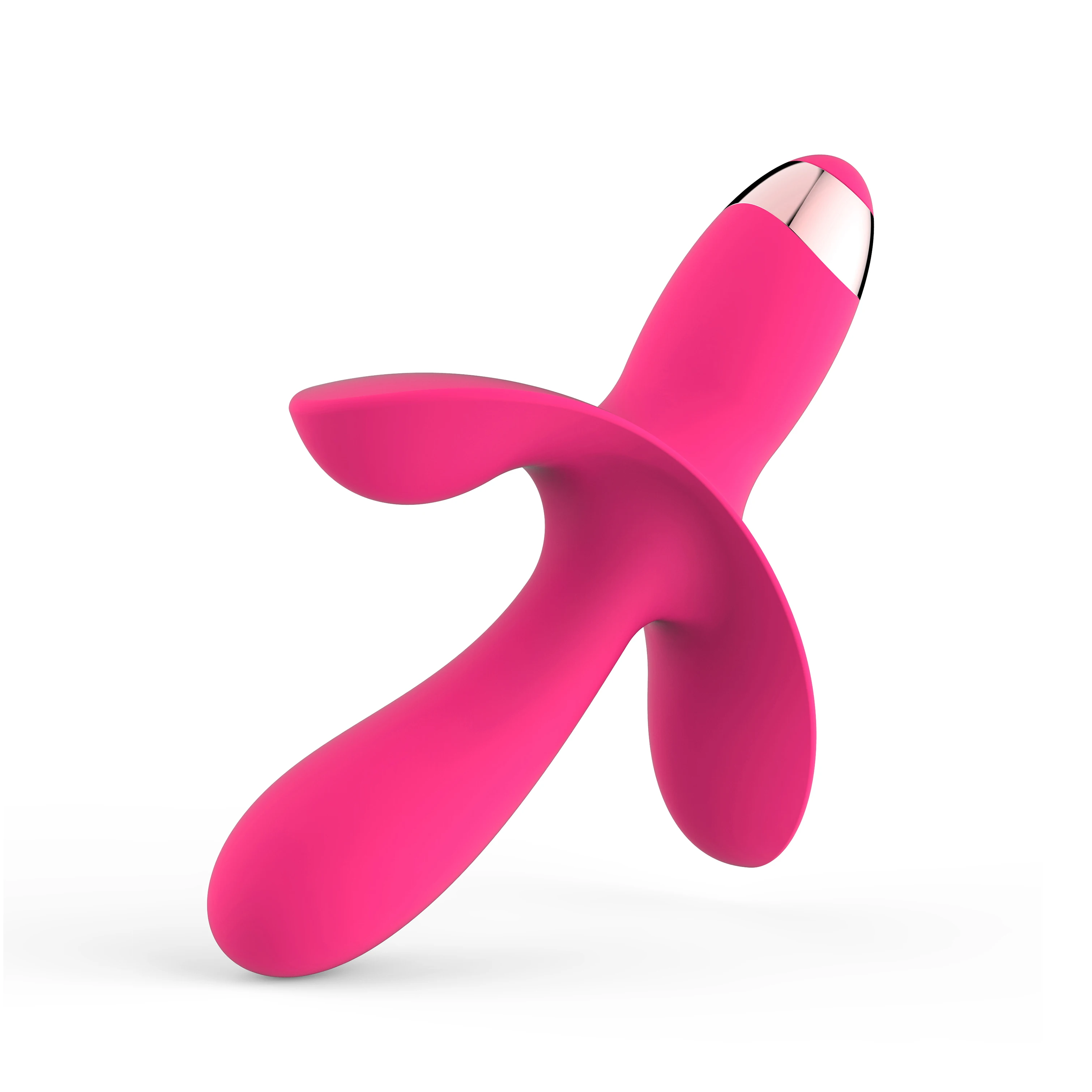 Rechargeable Silicone G-spot Rabbit Vibrator For Women Clitoris Stimulation Waterproof Dildo Vibrator Clit With 3 Motor