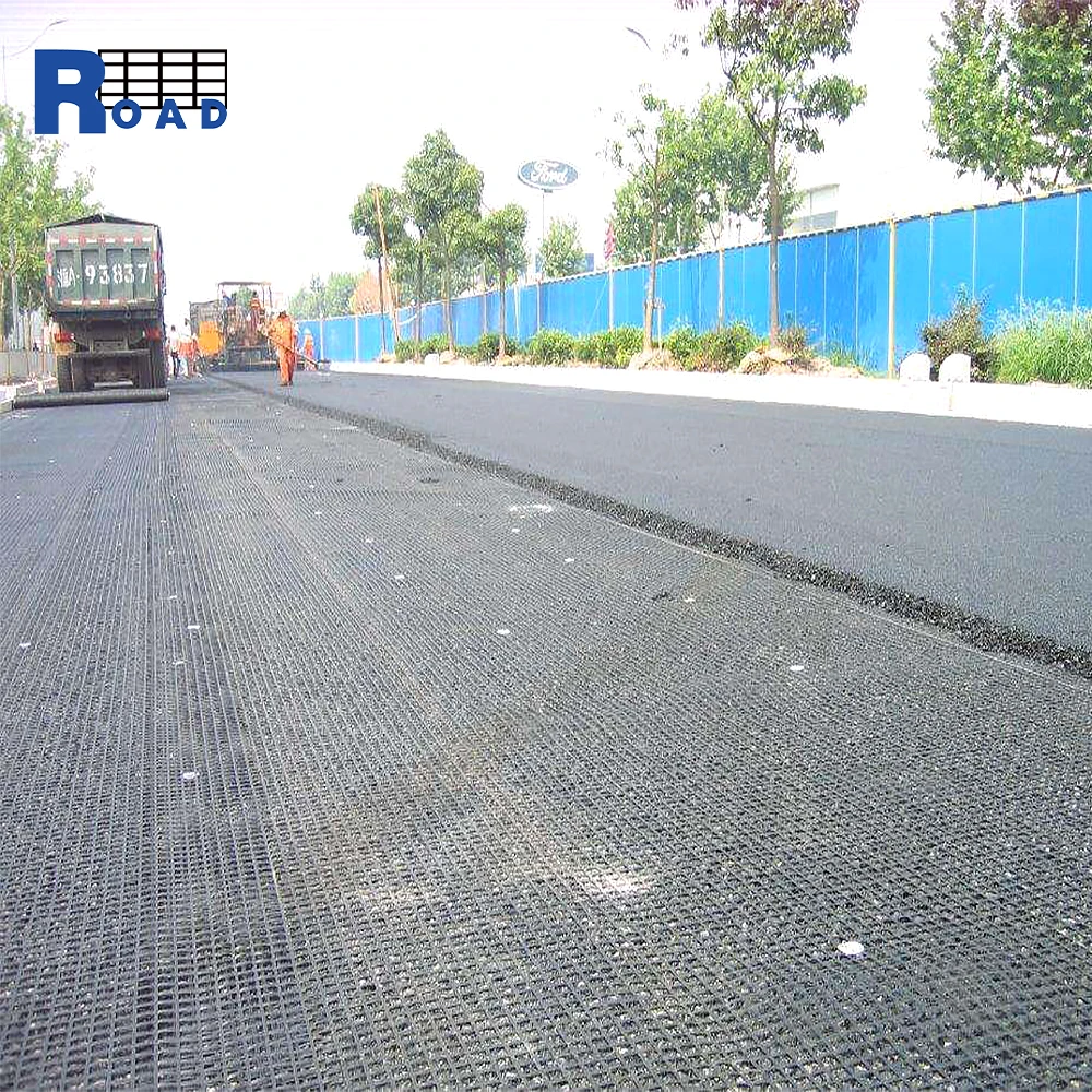 Fiberglass Basalt Fiber Mesh Geogrid