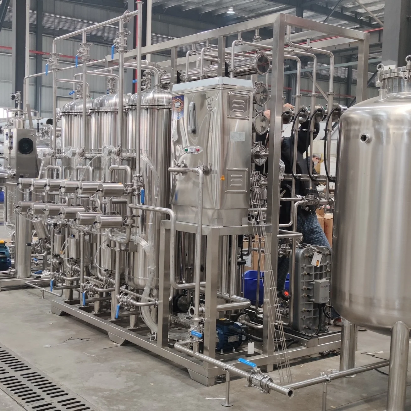 Pharmaceutical Osmosis Treatment /WFI System /PS Generator for Injection Water Production