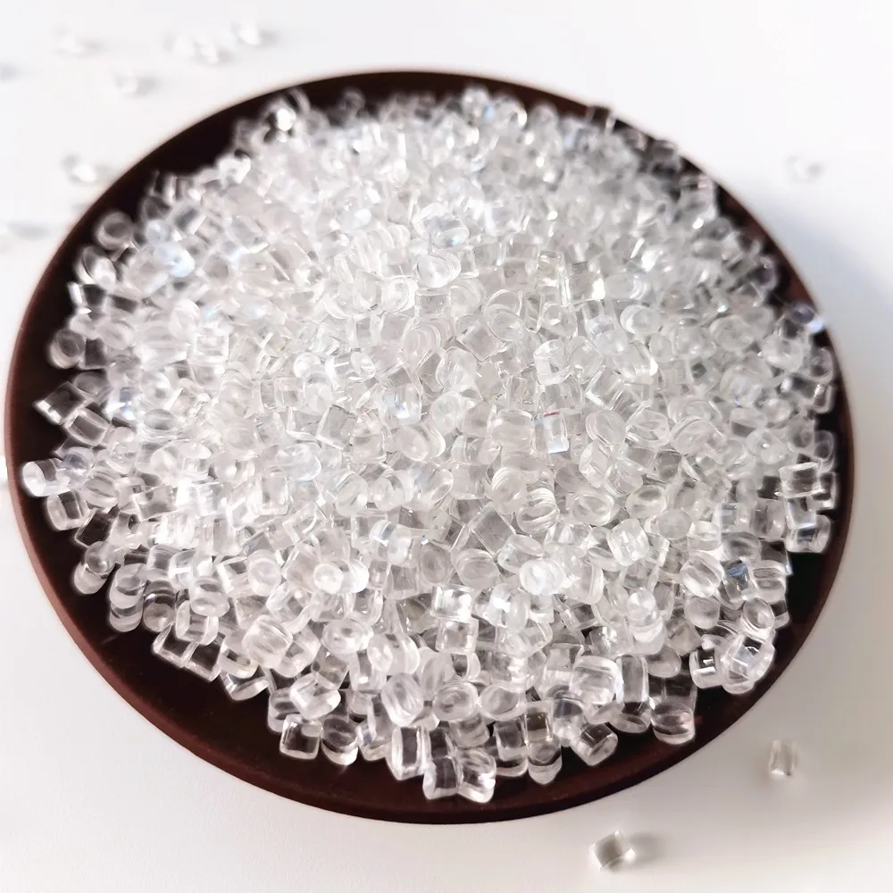 Textile Grade super-bight polyester chips PET Resin pellet