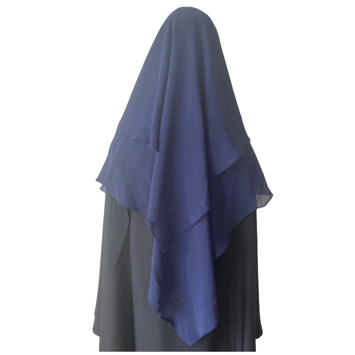Wholesale Long Chiffon Lightweight Breathable Dubai Jilbab Hijab Scarf Muslim Malaysia Islamic Ramadan Prayer Abaya Women Khimar