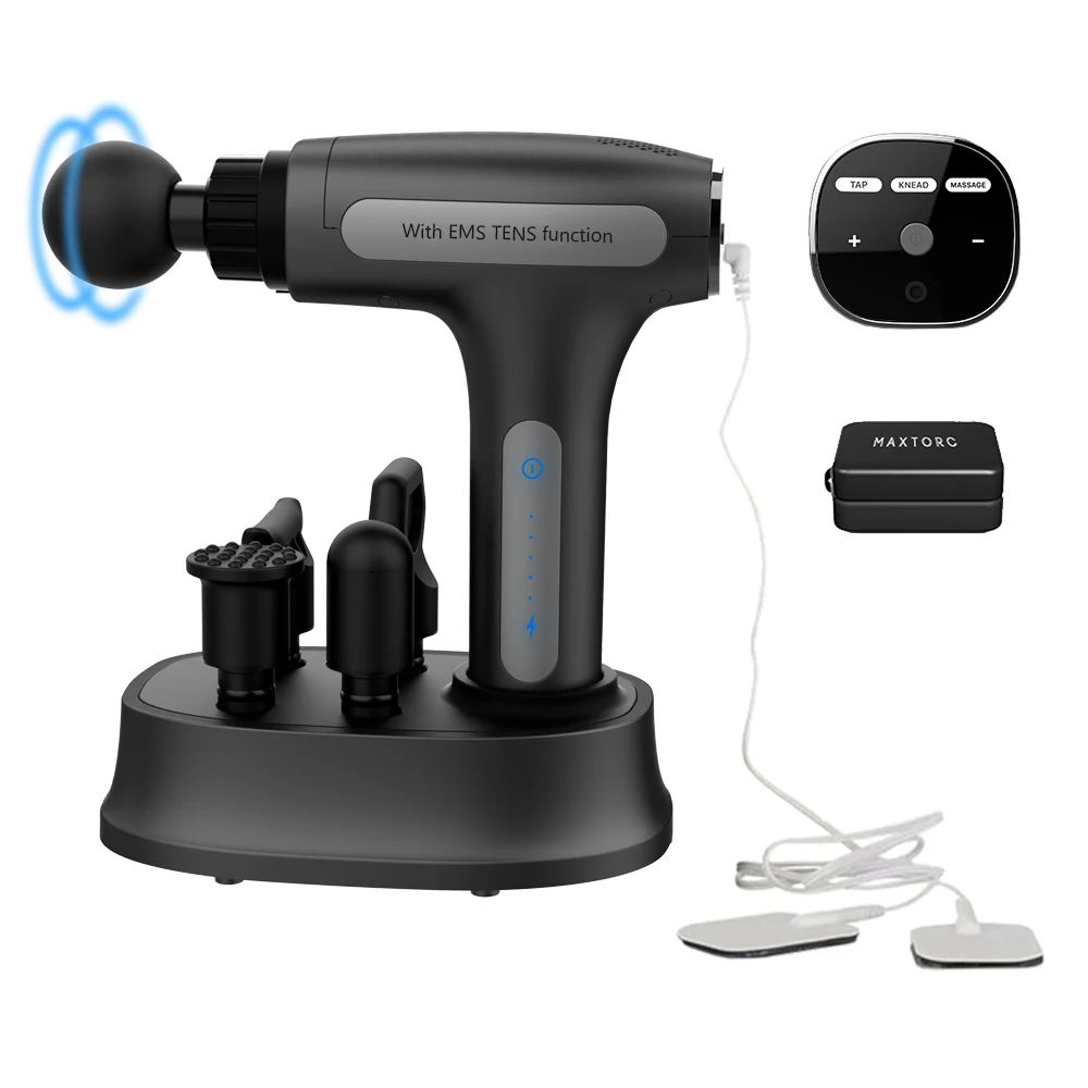 TENS/EMS Power bank wholesale price mini with case factory supply app quite massage gun