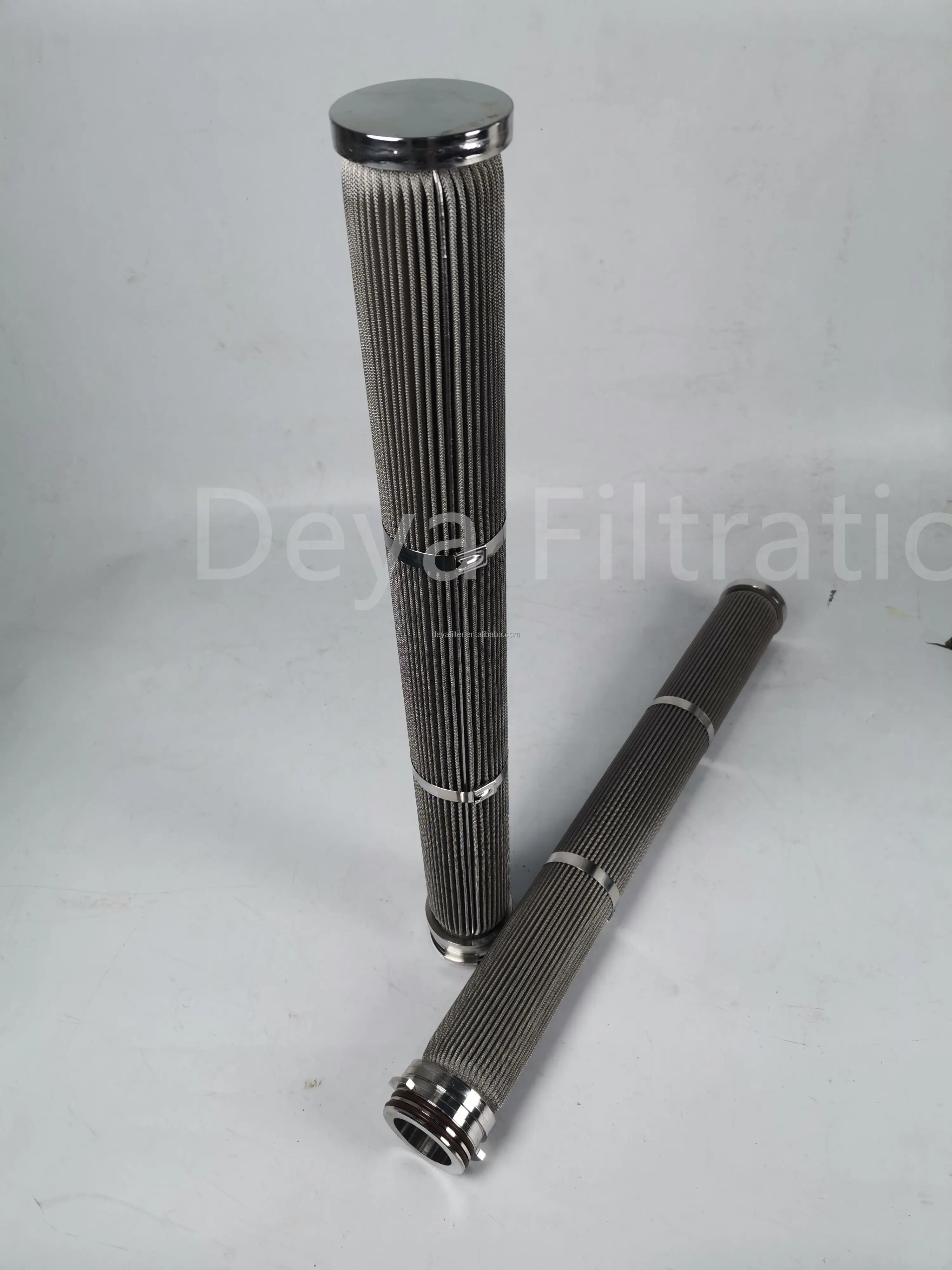 Customized Chemical Fiber Recycled PE PET PP Filtration System Pleated Metal Filter Element