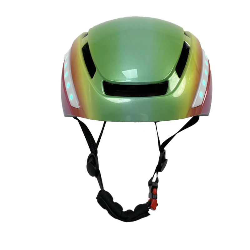 SHENZHEN Manufacturer hotsales NEW 5 LED modes children bicycle helmet lights kid bicycle