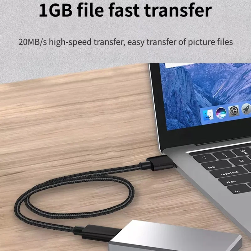 Nylon Braided Data Sync Charge 3A USB To USB C Type C Fast Charging Cable 0.5M 1M 1.5M 1.8M 2M 3M