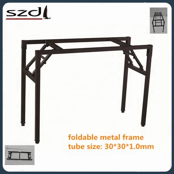 Folding Rectangular Banquet Table Metal Folding Event Tables SDB-48-3