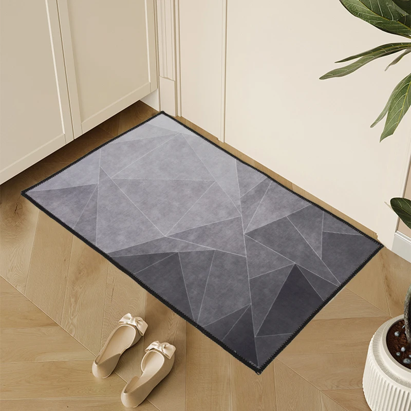SHENGDE Sublimation Welcome Rubber Front Custom Blank Door Mat Print Outdoor Indoor Doormat For Home Entrance