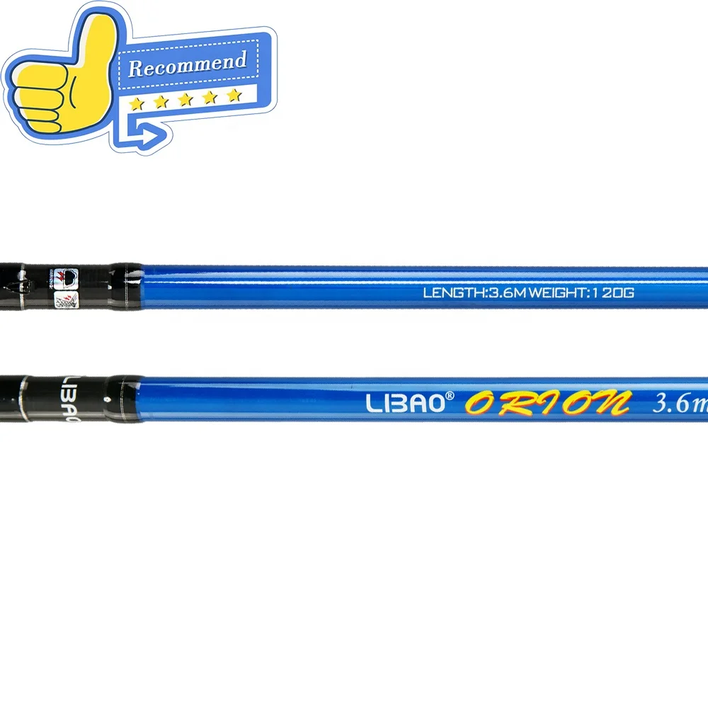 Newbility wholesale 24T carbon 3.6m EVA handle 3 section carp  feeder fishing rod