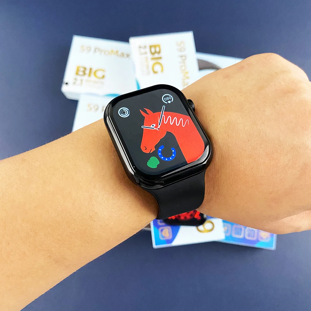 Newest Serie 9 S9 Pro Max 2.1 inch Big screen Smartwatch Reloj Inteligente s9 ultra Smart Watch