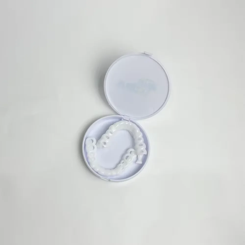 Wholesale Low Price Customized Logo Full Cover False Teeth Perfect Smile Veneers Upper and Lower Comfort Fit Flex Denture Braces