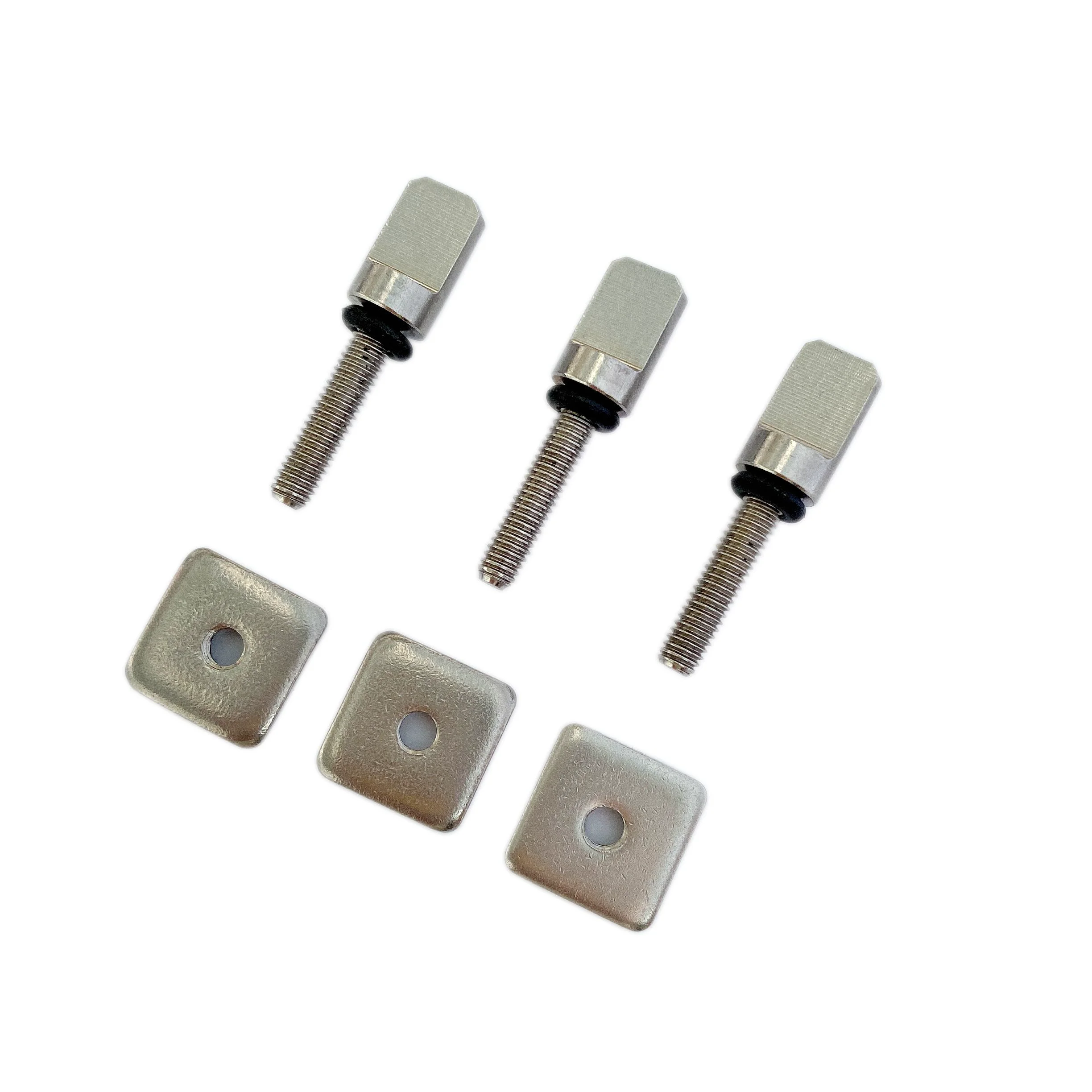 Surfboard Long plate surfboard single nail bolt fin screws.