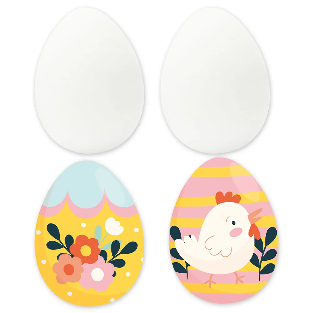 2024 Easter Egg Decorating Kit Slow Rising Toys Coloring Craft Kit DIY Painting Crafts Party Favors