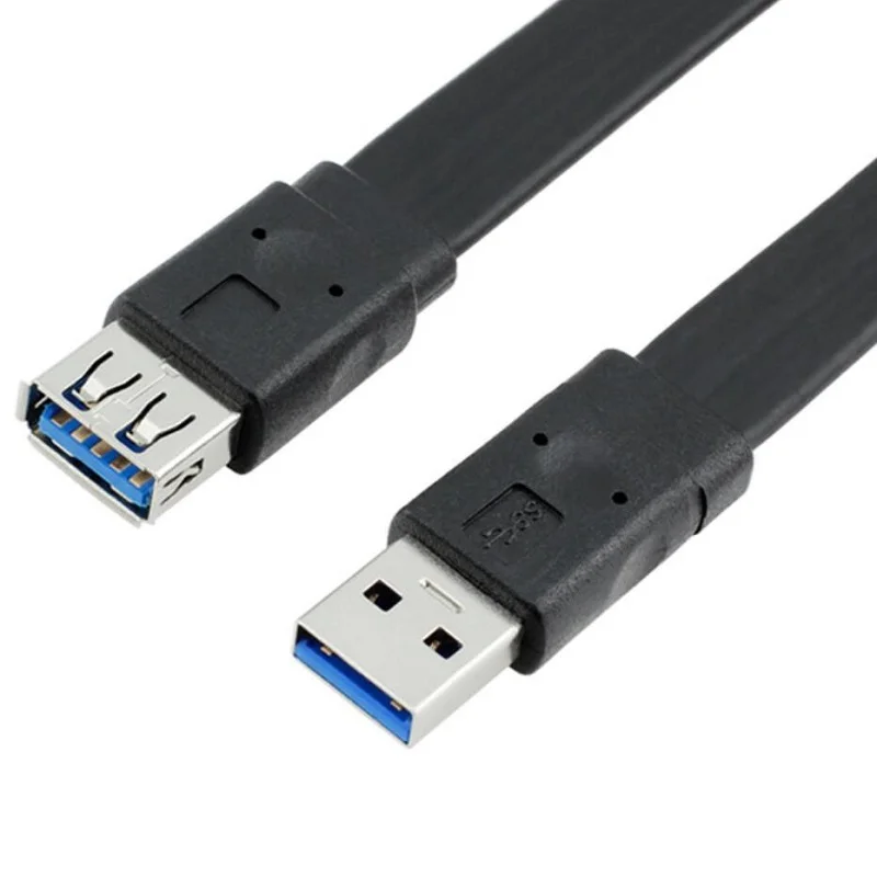 Usb 3,0 плоский удлинитель 3,0 usb мужчина к женщине удлинитель
