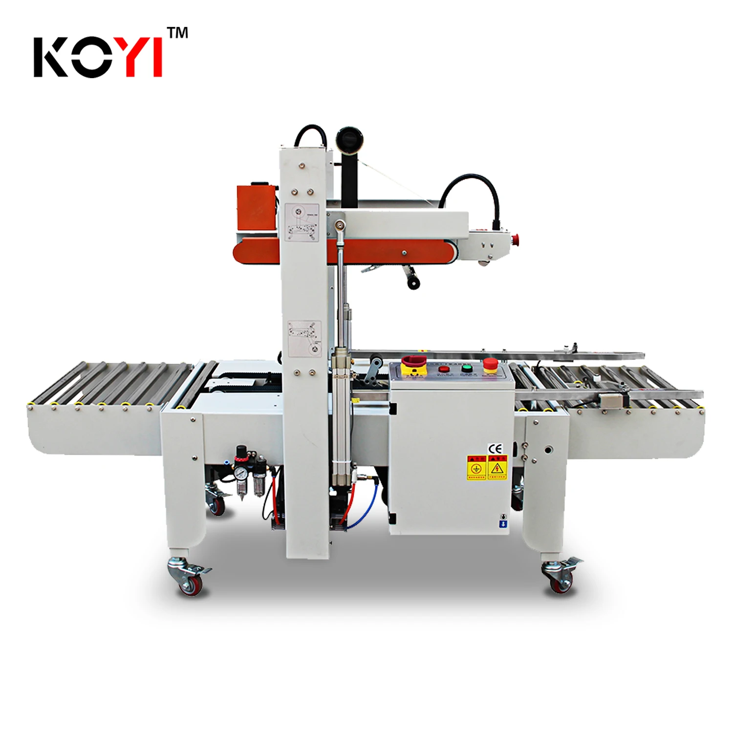 
Mechanical Manufacturing Industry Fully Automatic Carton Sealing Machine Case Sealer 