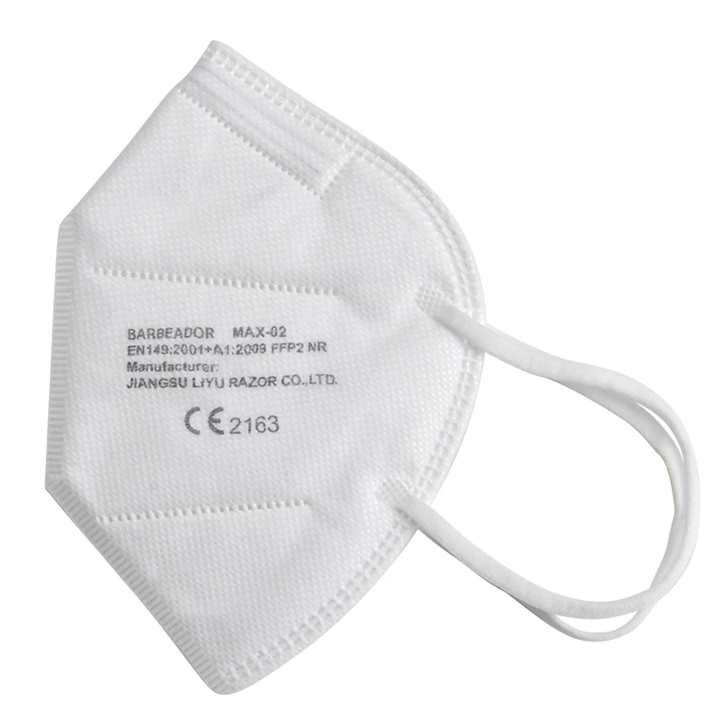 
white color CE FFP2 mask and CE2163 EN149 certificate with KN95 face mask 