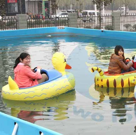 White Swan Bumper Boat Pool Bumper Boat Boat Inflatable Bumpers