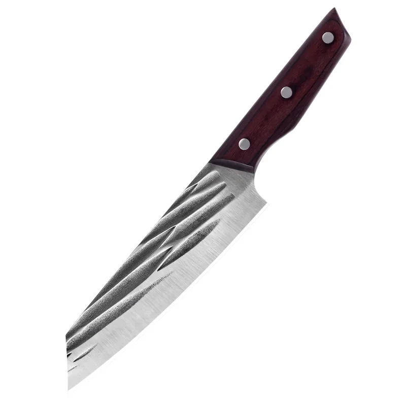 Xingye Knife High Carbon Steel Fishing Knives Ebony Wood Handle Cooking Slicing Knives Chef Set