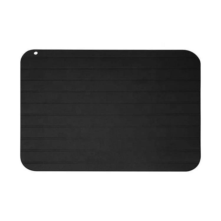 Fast Defrosting Tray for Frozen Food Aluminium Thawing Plate Defrost Meat Quickly without Electricity Microwave