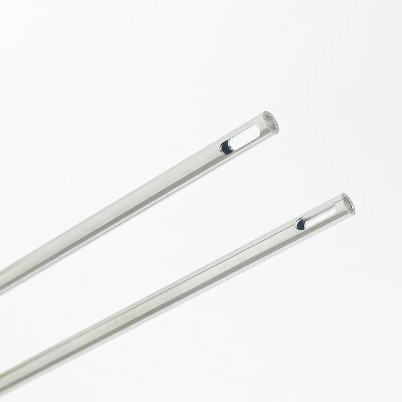 OEM micro bending tube 304 Stainless steel capillary tube sensor Casing Blind Pipe end closed tubes