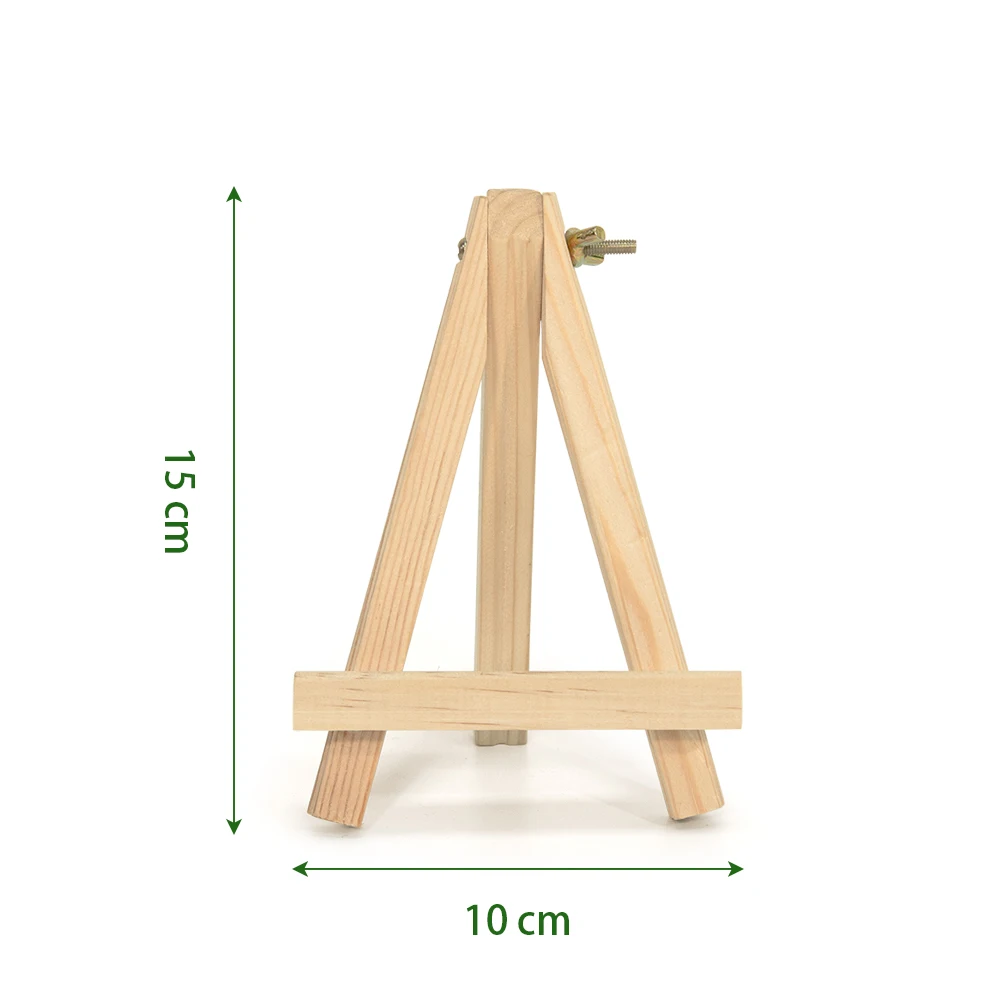 Small Portable Acrylic Easel Stand For Painting 18X24cm Children Wood Tabletop Display Easel