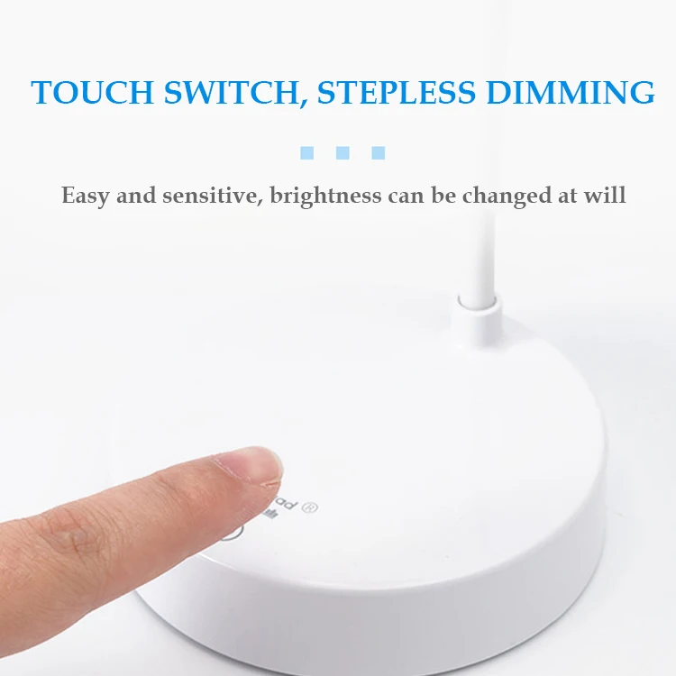 2020 New Eye Protection Multifunctional Rechargeable USB Study Lamp for Office Bedroom