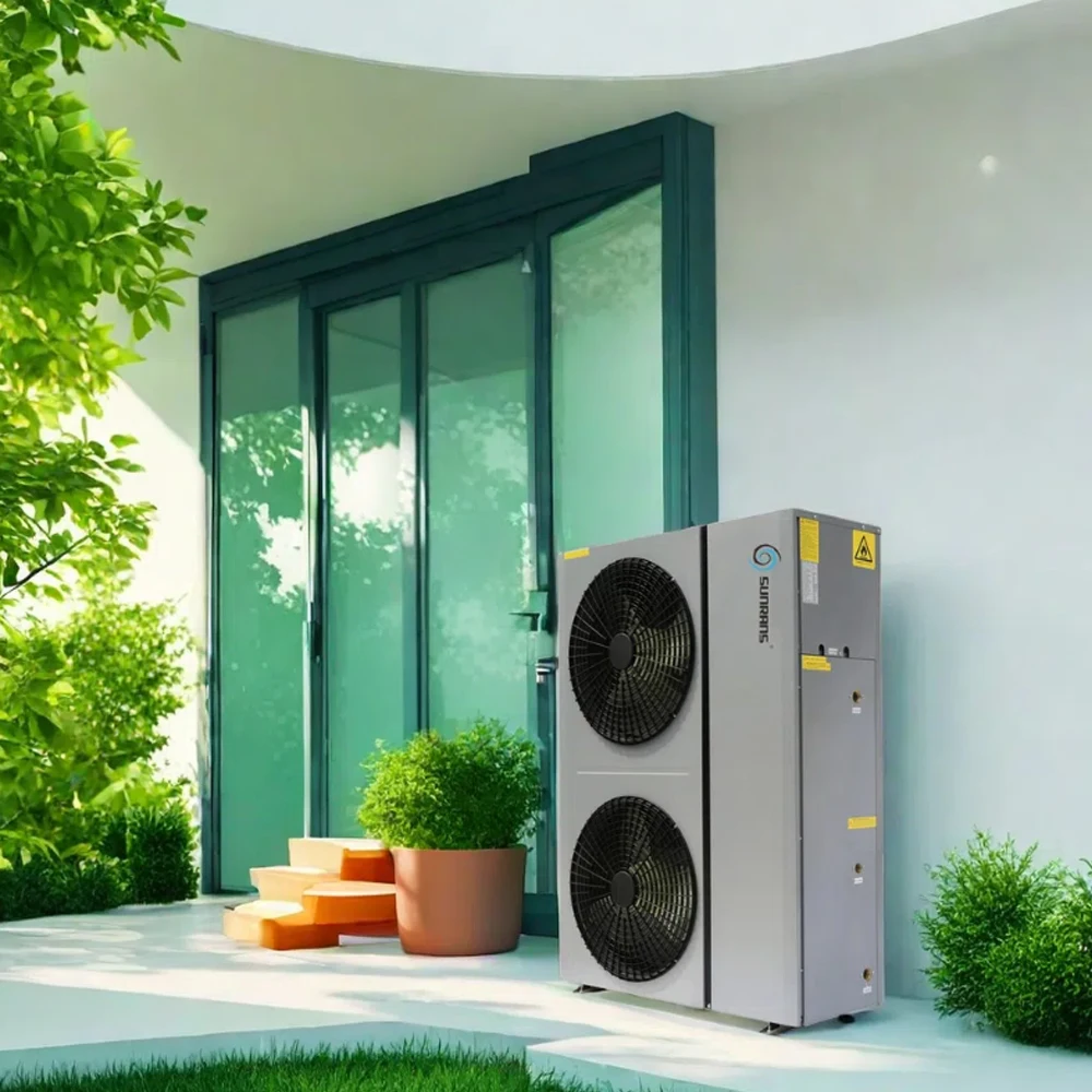 Sunrans Energy Saving Household DC Inverter 8HP All in One Air Source Heat Pump DHW Home Heating